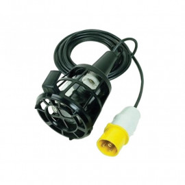 Faithfull Plastic Inspection Lamp 3m Cable 240 Volt
