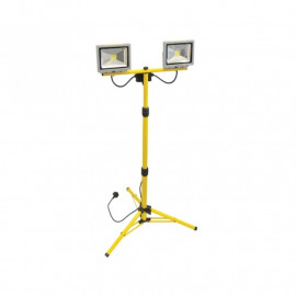 Faithfull Fppslled40t 40w 240v Led Twin Tripod Sitelight