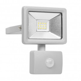 Byron Ultra Slim Integrated Led Floodlight + Sensor 10w