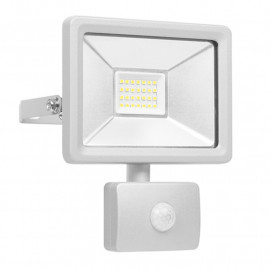 Byron Ultra Slim Integrated Led Floodlight + Sensor 20w