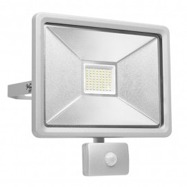 Byron Ultra Slim Integrated Led Floodlight + Sensor 50w