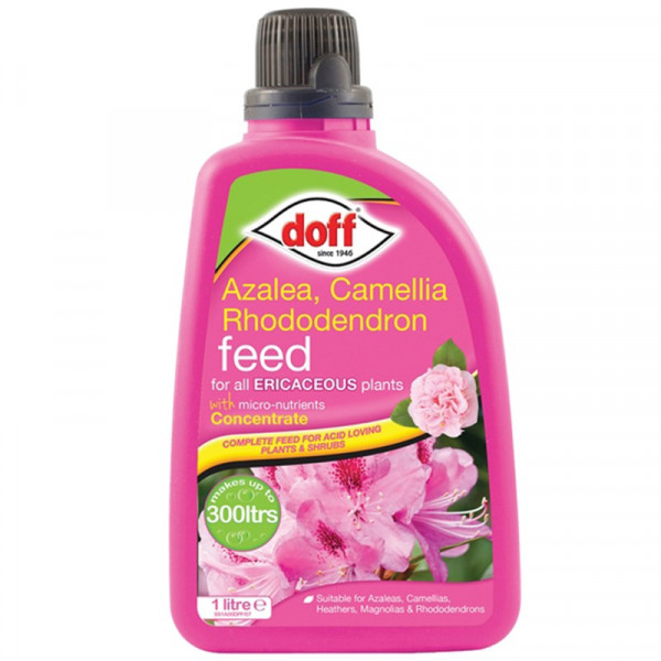 Buy Doff Azalia. Camellia & Rhododendron Feed 1 Litre Online - Plant Seeds