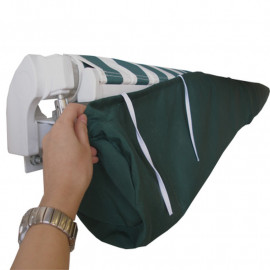 2m Plain Green Protective Awning Rain Cover / Storage Bag
