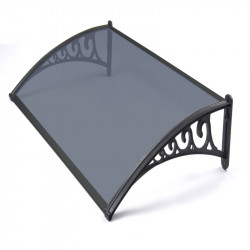 Door Canopy Black