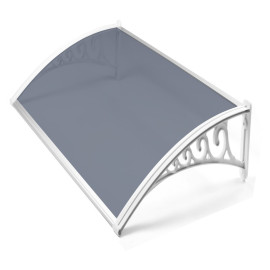 Door Canopy White