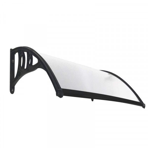 Buy 100 x 80cm Black Door Canopy Lacewing™ Online - Awnings