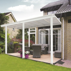 16ft X 10ft White Veranda Garden Canopy Primrose