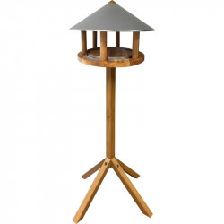 Pointed Roof Bird Table