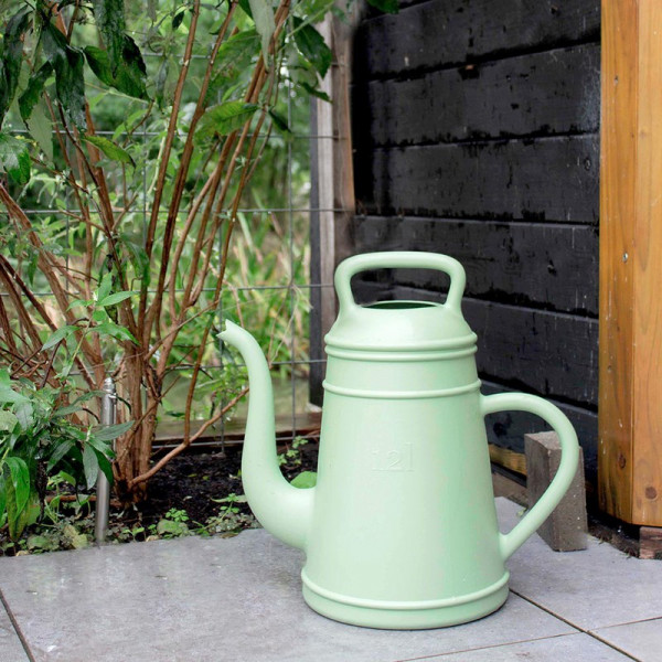 Buy Watering can Lungo 12L old green Online - Green plants & flowering plants