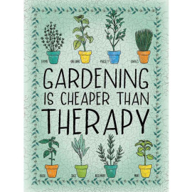 Gardening Therapy Sign