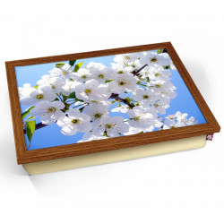 White Meadow Lap Tray