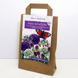 Happy Butterfly Flower Bulb Mixture in Paper Bag