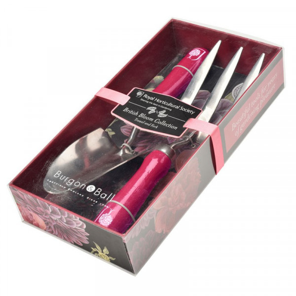 Buy RHS British Bloom Collection Trowel and Fork Gift Set Online - Green plants & flowering plants Buy RHS British Bloom Collection Trowel and Fork Gift Set Online - Green plants & flowering plants