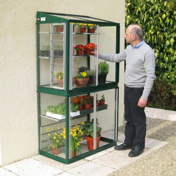 Buy Deluxe Mini Lean To Greenhouse Racing Green Online - Green plants & flowering plants Buy Deluxe Mini Lean To Greenhouse Racing Green Online - Green plants & flowering plants