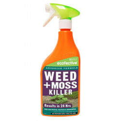 Weed & Moss Killer for Paths & Patios Ecofective Ready to Use