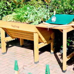 Vegtrug Potting Table Wallhugger Natural