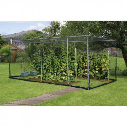 Economy Fruit Cage with Zip Net Galvanised