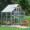 Halls Aluminium Popular Greenhouse with Horti Glass + Base 6 X 4 & Accessories