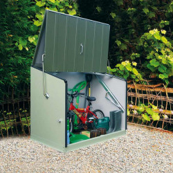 Rhs Stowaway in Two Tone Green with Metal Floor