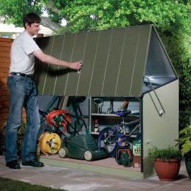 Rhs Storeguard in Two Tone Green with Floor