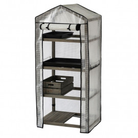 Wooden 4 Tier Greenhouse