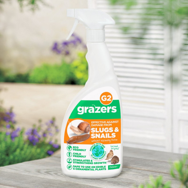 Buy Grazers G2 Slug and Snail Repellent Concentrate Online - Green plants & flowering plants Buy Grazers G2 Slug and Snail Repellent Concentrate Online - Green plants & flowering plants