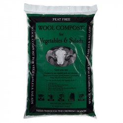 Wool Compost for Veg and Salads 30 Litre