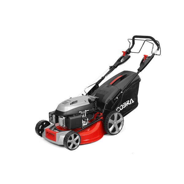 Buy Cobra 18 Petrol Premium Lawnmower Electric Start Online - Green plants & flowering plants