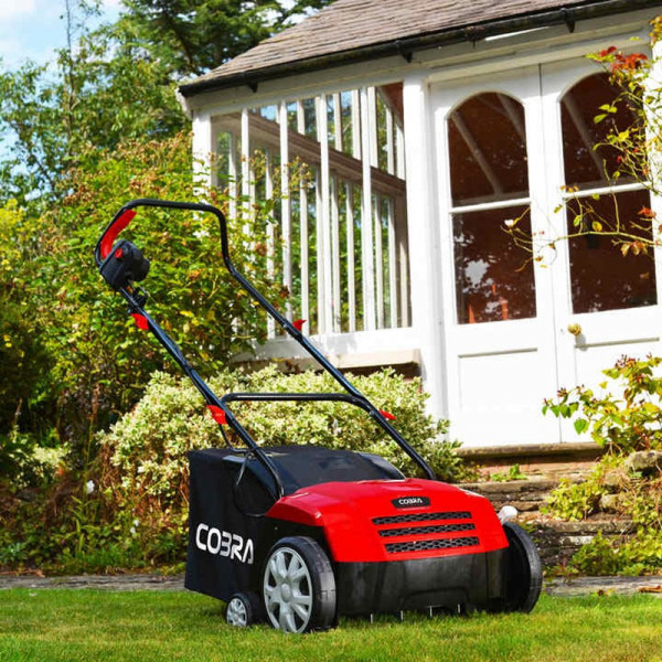 Buy Cobra Electric Scarifier & Aerator 2 in 1 Online - Garden Plants & Bushes Buy Cobra Electric Scarifier & Aerator 2 in 1 Online - Garden Plants & Bushes