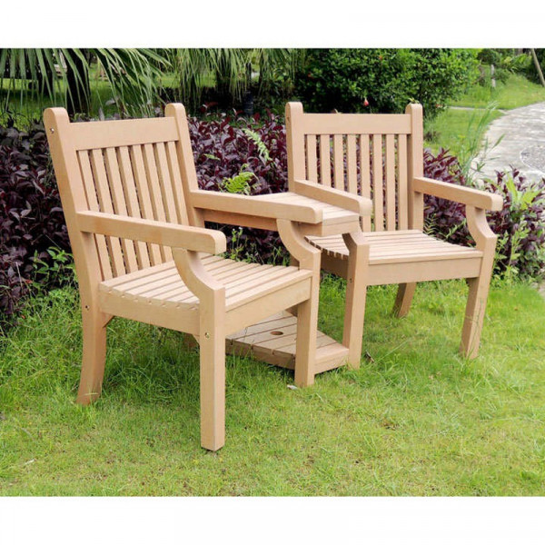Buy Love Seat (Zero Maintenance) Teak Online - Green plants & flowering plants