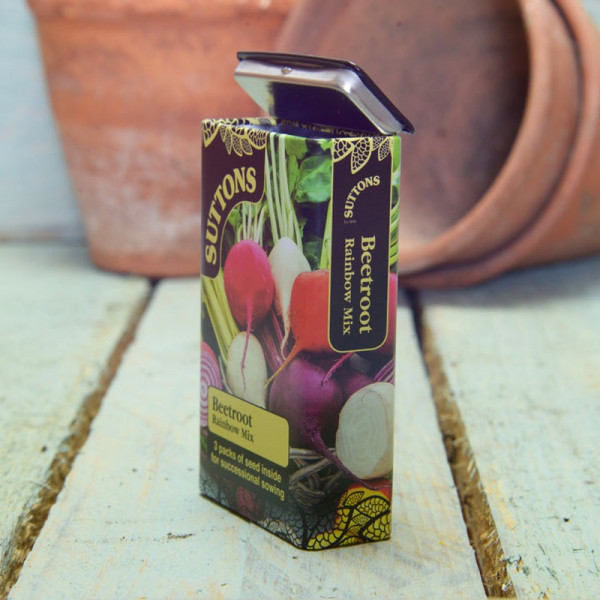 Buy Seed Tin Beetroot Rainbow Mix Online - Plant Seeds