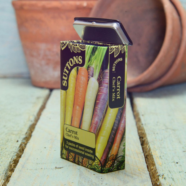 Buy Seed Tin Carrot Chef's Mix Online - Plant Seeds Buy Seed Tin Carrot Chef's Mix Online - Plant Seeds